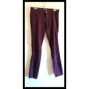 Express purple jeans Size 4